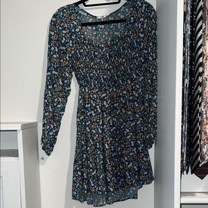 Floral Long Sleeve Dress